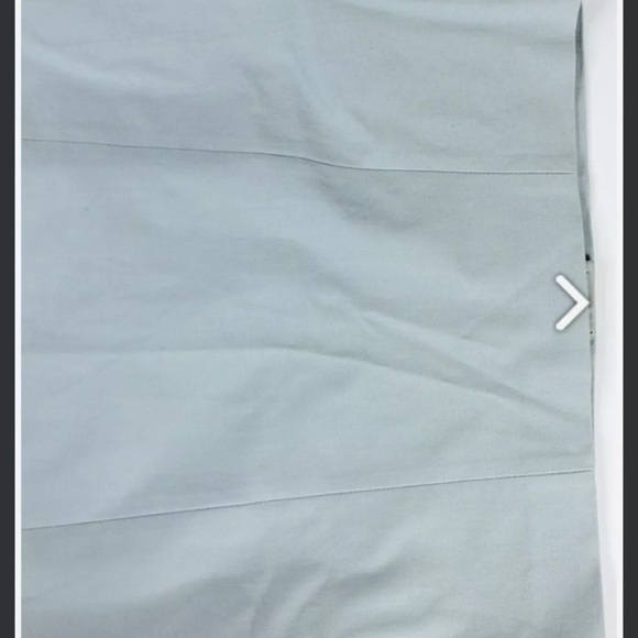 Banana Republic Womens Dress Pencil Midi Sleeveless Summer Blue size 0 MSRP $138 - Picture 4 of 10